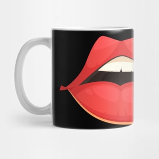 Kiss Mouth Mug